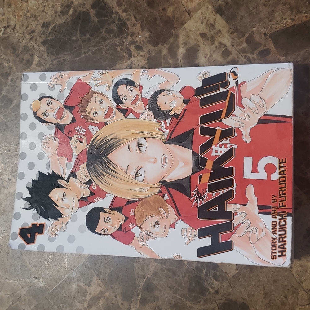 Used Haikyu Book #4